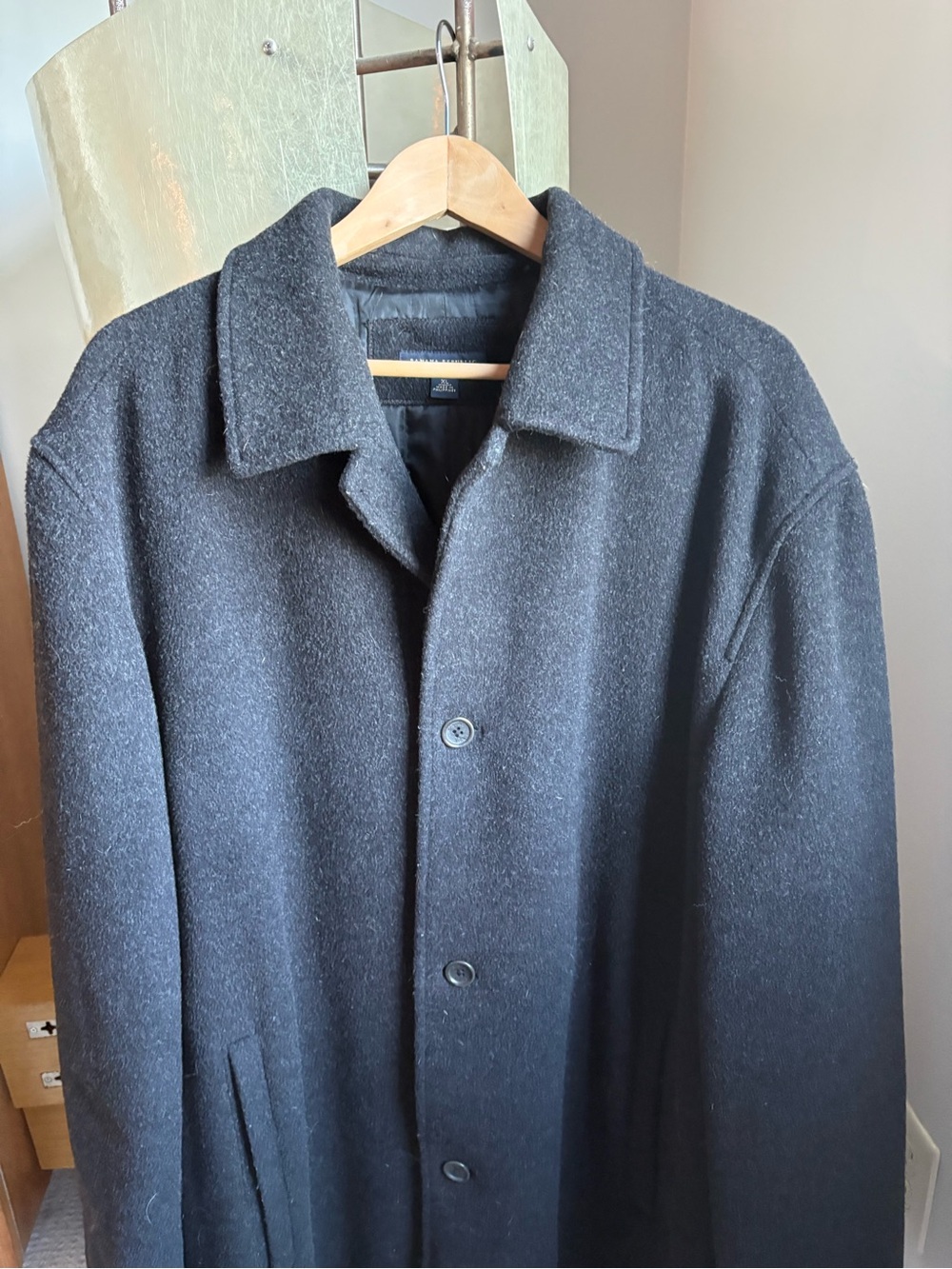 Banana Republic Men's XL Wool Blend Overcoat